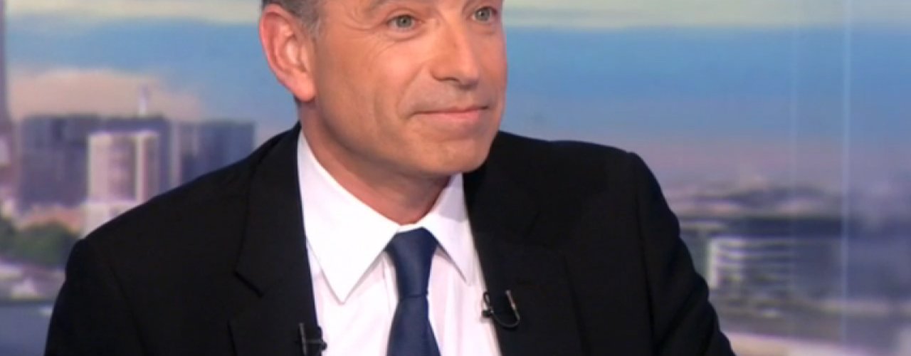 Jean-François Copé était l'invité du 20h d'Anne-Claire Coudray sur TF1